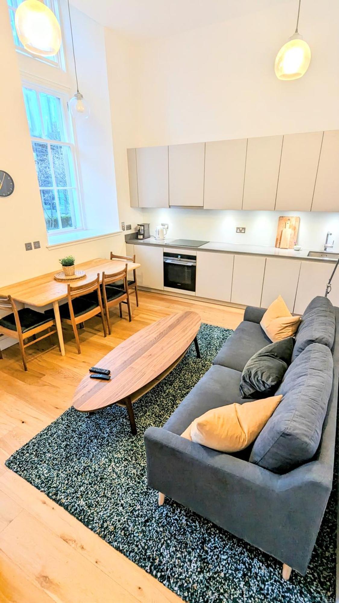 Luxury Apartment In Edinburgh City Center Dış mekan fotoğraf